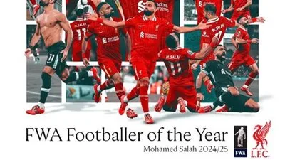 محمد صلاح يحصد جائزة لاعب الموسم في الدوري الإنجليزي الممتاز من رابطة كتّاب كرة القدم