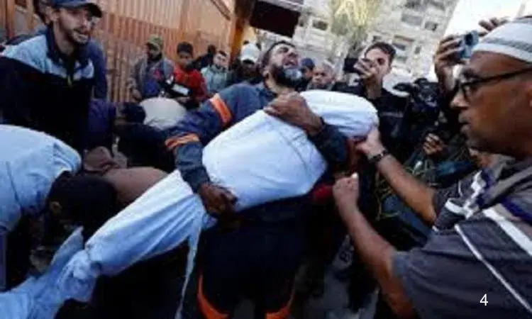 استشهاد 4 فلسطينيين إثر قصف إسرائيلي على خان يونس وغزة