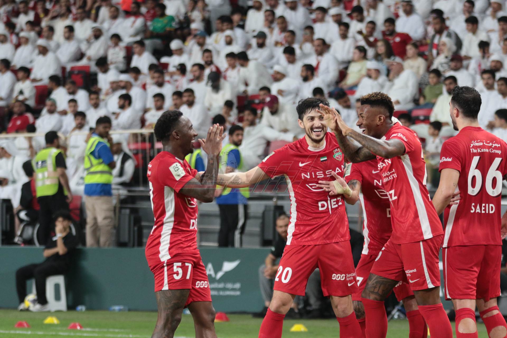 شباب الأهلي يقتنص اللقب الـ11 من الشارقة ويتوج بطلاً لكأس رئيس الدولة