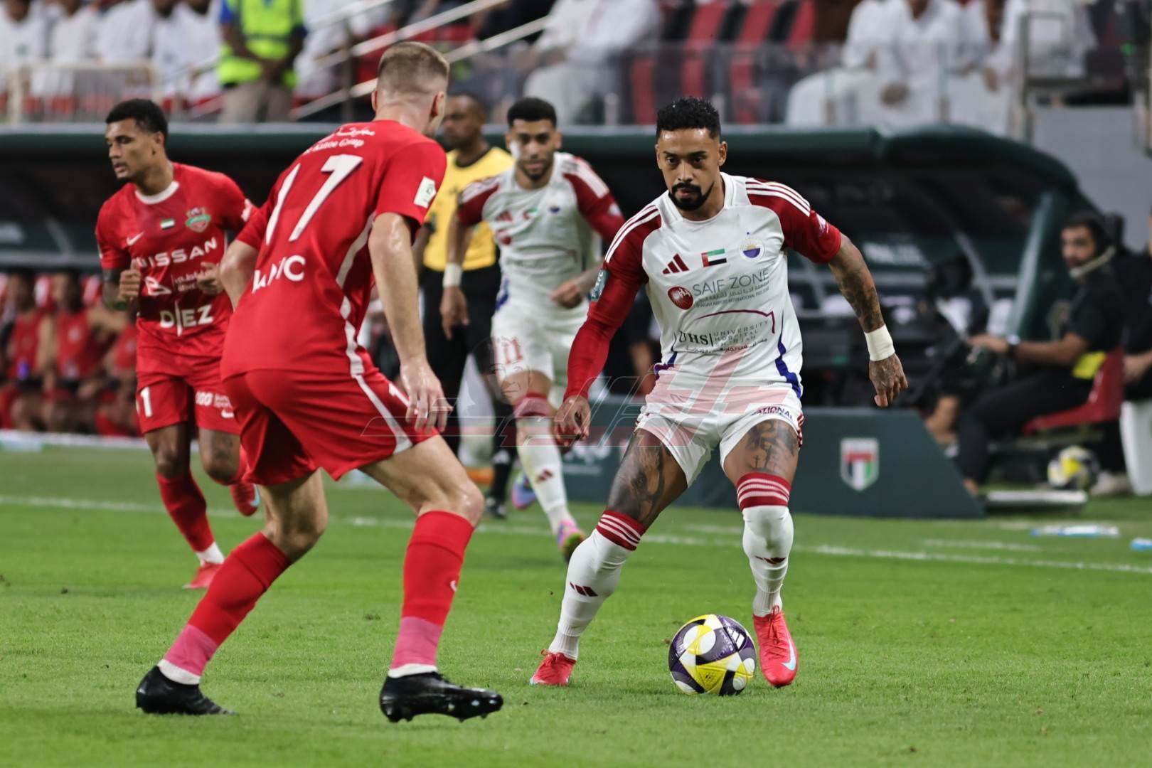شباب الأهلي يقتنص اللقب الـ11 من الشارقة ويتوج بطلاً لكأس رئيس الدولة