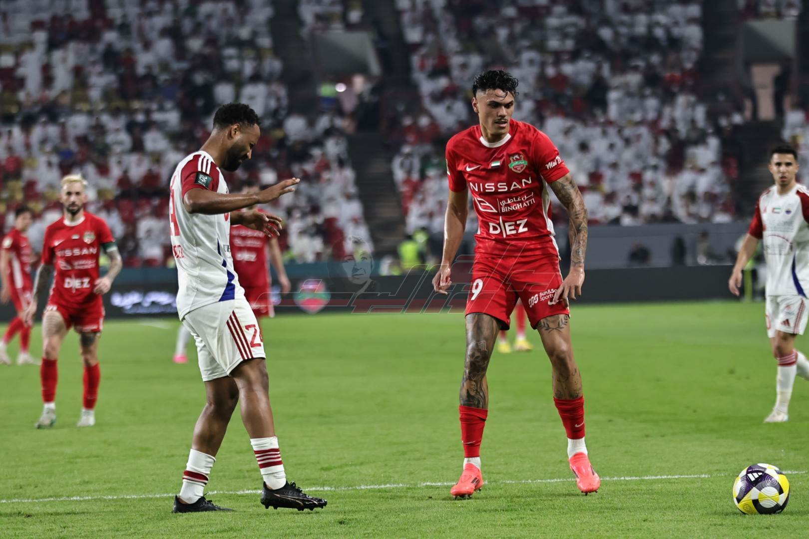 شباب الأهلي يقتنص اللقب الـ11 من الشارقة ويتوج بطلاً لكأس رئيس الدولة