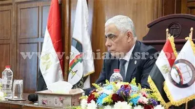 النائب العام يلتقي بأعضاء النيابة العامة وموظفيها بدائرة نيابة استئناف المنصورة