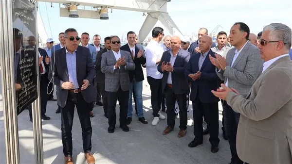رئيس الوزراء يشهد افتتاح "رصيف عباس" بميناء غرب بورسعيد بعد تطويره وتعزيز قدراته