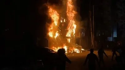 السيطرة على حريق داخل مطعم شهير بميدان سفير دون إصابات