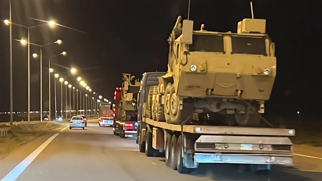 فيديو: مركبات أمريكية تتجه نحو قاعدة عين الأسد