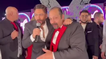 تامر حسني يحيي حفل زفاف شقيقة زوجة محمد ثروت بحضور نخبة من نجوم الفن