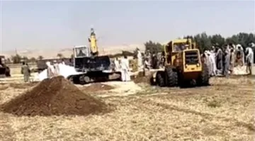ريان جديد فى المنيا.. ننشر الصور الأولى من موقع سقوط مسن أثناء حفر بئر مياه في دلجا