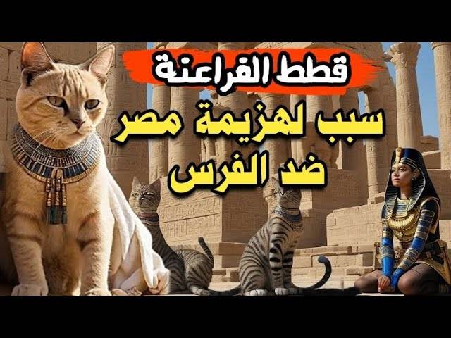 القطط المقدسة لدى المصريين القدماء