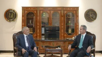 رئيسا القضاء والبرلمان يجتمعان لمناقشة قضايا قانونية مشتركة