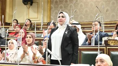 ميرفت عبد النعيم تؤدي اليمين الدستورية أمام البرلمان بديلا للنائبة رقية الهلالي