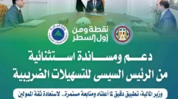 وزير المالية: 3 أشهر مهلة إضافية لغير المسجلين للاستفادة من التسهيلات الضريبية