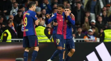 تشكيلة برشلونة لمباراة ريال مدريد