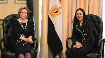 مايا مرسي تلتقي المديرة الإقليمية للتنمية البشرية بمنطقة الشرق الأوسط وشمال إفريقيا بالبنك الدولي