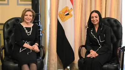 مايا مرسي تلتقي المديرة الإقليمية للتنمية البشرية بمنطقة الشرق الأوسط وشمال إفريقيا بالبنك الدولي مايا مرسي تلتقي المديرة الإقليمية للتنمية البشرية بمنطقة الشرق الأوسط وشمال إفريقيا بالبنك الدولي