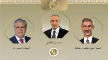 وزير الخارجية يجري اتصالين هاتفيين مع وزيرى خارجية الهند وباكستان
