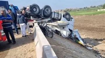نقدم الصور الأولى لحادث على الطريق الإقليمي