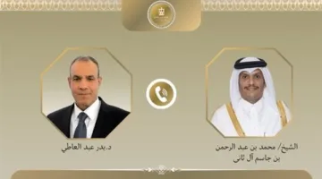 وزير الخارجية ونظيره القطري يتناولان أحدث تطورات الوضع في قطاع غزة