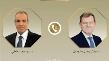 وزير الخارجية يتواصل هاتفيًا مع وزير الخارجية الألماني الجديد