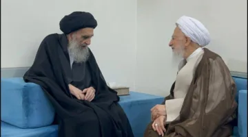 معلومات حول اجتماع السيد السيستاني مع الشيخ الآملي في النجف