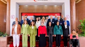 تعيين رئيسة المجلس القومي للمرأة في المجلس الأعلى للهلال الأحمر المصري