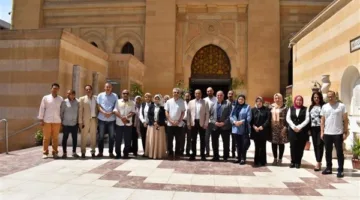 الأمين العام للمجلس الأعلى للآثار يقوم بجولة في المنطقة الأثرية بمجمع الأديان في مصر القديمة ومتحف الفن الإسلامي بباب الخلق.