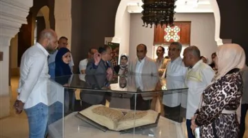 الأمين العام للمجلس الأعلى للآثار يقوم بجولة تفقدية في الموقع الأثري بمجمع الأديان.