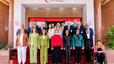 وزارة التضامن الاجتماعي تعبر عن تهانيها للسيدة الأولى بمناسبة توليها الرئاسة الشرفية للهلال الأحمر المصري.