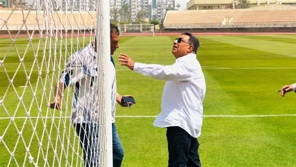 محافظ الدقهلية يراقب إتمام المرحلة الأولى من تحديث استاد المنصورة محافظ الدقهلية يراقب إتمام المرحلة الأولى من تحديث استاد المنصورة