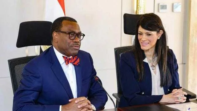 وزيرة التخطيط والتنمية الاقتصادية والتعاون الدولي تستقبل رئيس البنك الأفريقي للتنمية وزيرة التخطيط والتنمية الاقتصادية والتعاون الدولي تستقبل رئيس البنك الأفريقي للتنمية