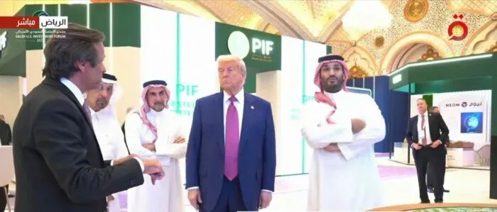بن سلمان وترامب يشاركان في المؤتمر الاستثماري السعودي الأمريكي