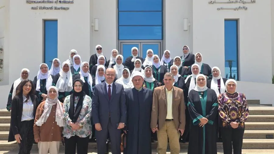 واعظات وزارة الأوقاف يشاركن في “تجليات السلام الإنساني” بمكتبة الإسكندرية