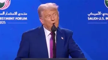 ترامب: الشرق الأوسط أمامه آفاق رائعة، والسعودية تُعتبر من الدول الأكثر ازدهارًا في العالم.