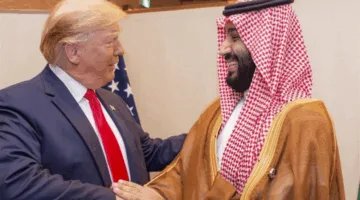 ترامب يسأل “بن سلمان”: كيف تنام في الليل؟ (شاهد الفيديو)