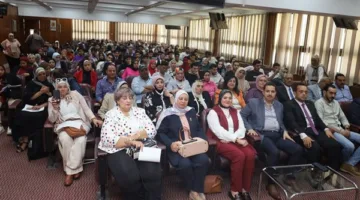 رئيس جامعة المنيا يستضيف أعضاء لجنة التفاعل السياسي في المجلس القومي للمرأة