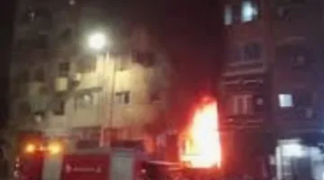 بالأسماء.. حريق ضخم يلتهم مطعم للوجبات الجاهزة ويسفر عن إصابة 5 عمال في الفيوم