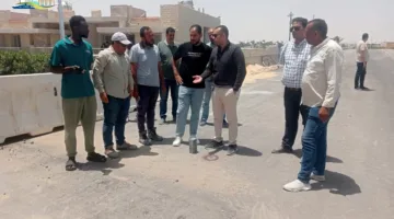 جهاز القرى السياحية يواصل جهود تحسين وتطوير محطة المعالجة 102 (صور)