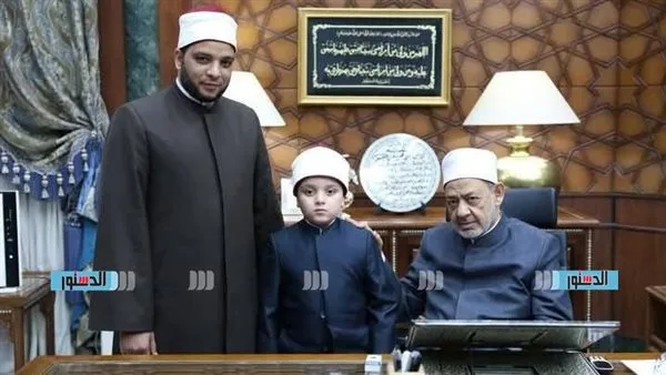 الطفل أنس: أطمح لأن أصبح خطيبًا في الأزهر مثل والدي