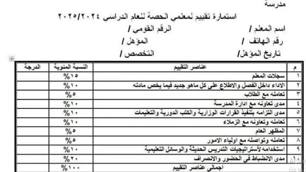 تحرك جديد من وزارة التعليم حول مسابقة معلمي الحصة