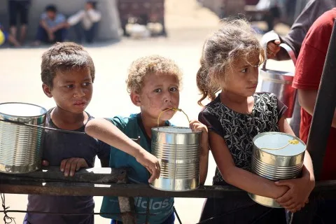 فلسطين تطالب المجتمع الدولي بالاعتراف بالمجاعة في قطاع غزة
