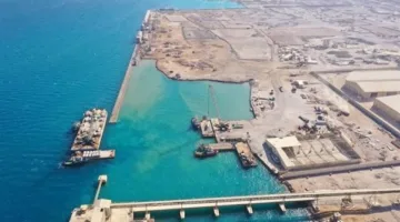 تداول 10 آلاف طن من البضائع في موانئ البحر الأحمر