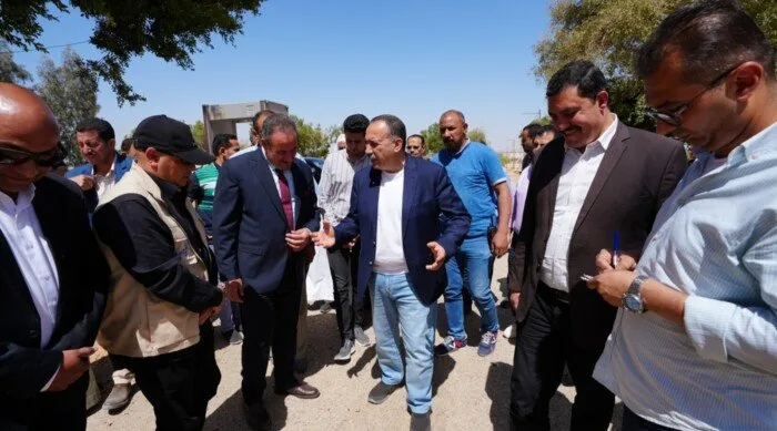 محافظ أسيوط يقوم بجولة في منطقة مير الأثرية محافظ أسيوط يقوم بجولة في منطقة مير الأثرية