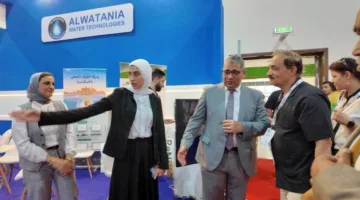 شركة مياه الإسكندرية تشارك في معرض WATREX للبنية التحتية.