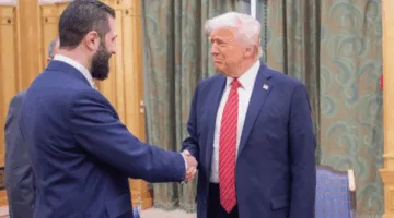 ترامب يلتقي مع الرئيس السوري في أول اجتماع بين زعيمي أمريكا وسوريا منذ 25 عاماً