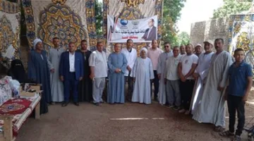 «مستقبل وطن» يطلق قافلة بيطرية في مركز الوقف لدعم المزارعين والمربين