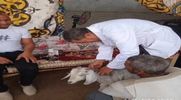 مستقبل وطن يقيم قافلة بيطرية في مركز الوقف لدعم المزارعين ومربي الحيوانات