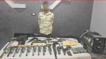 تحويل مسكنه إلى مصنع للأسلحة النارية: مداهمة ورشة غير مرخصة في الدقهلية من قبل الداخلية