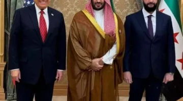 فيديو.. ولي العهد والزعيم الأمريكي والرئيس السوري يجرون محادثات حول مستقبل الأوضاع في سوريا