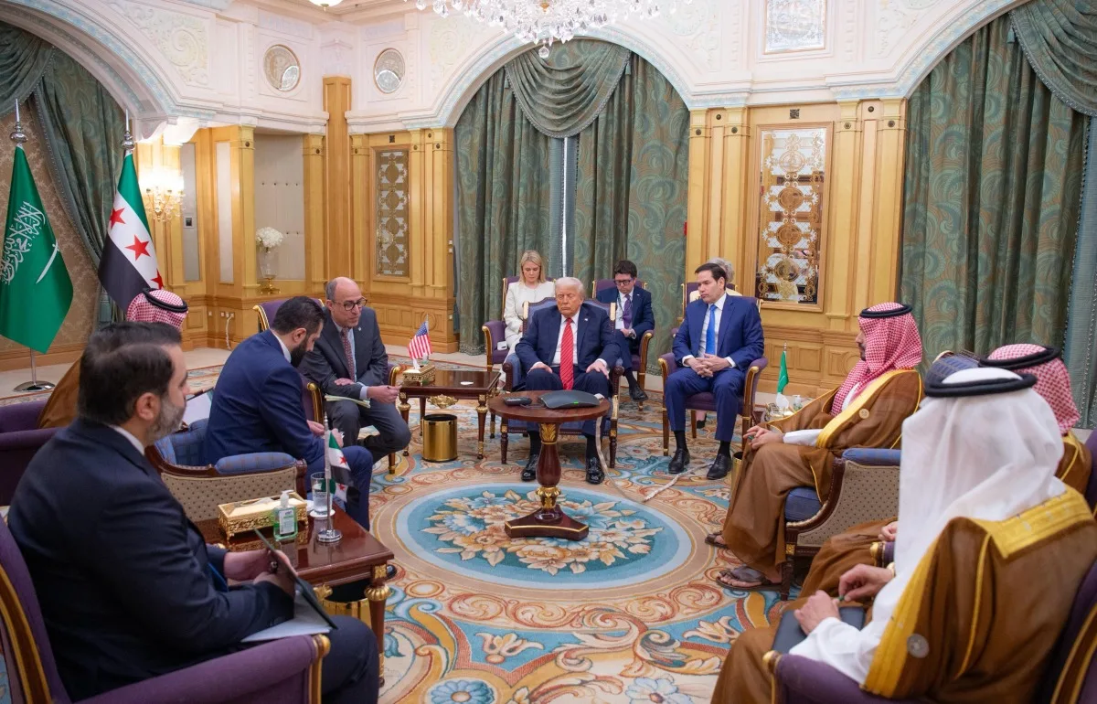 ولي العهد السعودي ورؤساء الولايات المتحدة وسوريا وتركيا يجتمعون لمناقشة مستقبل الأوضاع في سوريا ولي العهد السعودي ورؤساء الولايات المتحدة وسوريا وتركيا يجتمعون لمناقشة مستقبل الأوضاع في سوريا