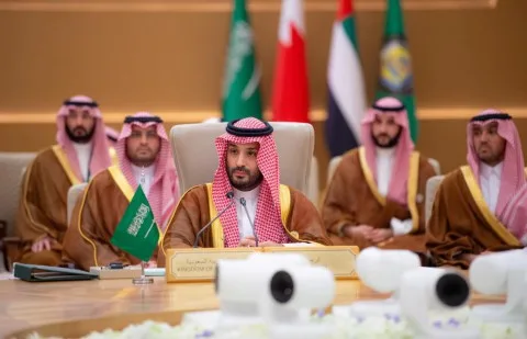 قمة الرياض: إنهاء الصراع في غزة، دعم سوريا، وتعزيز النفوذ في المنطقة قبل التصعيد – أبرز كلمات قادة دول الخليج مع ترامب قمة الرياض: إنهاء الصراع في غزة، دعم سوريا، وتعزيز النفوذ في المنطقة قبل التصعيد – أبرز كلمات قادة دول الخليج مع ترامب