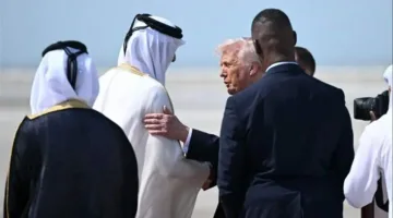 محطته الثانية في جولته: وصول ترامب إلى الدوحة